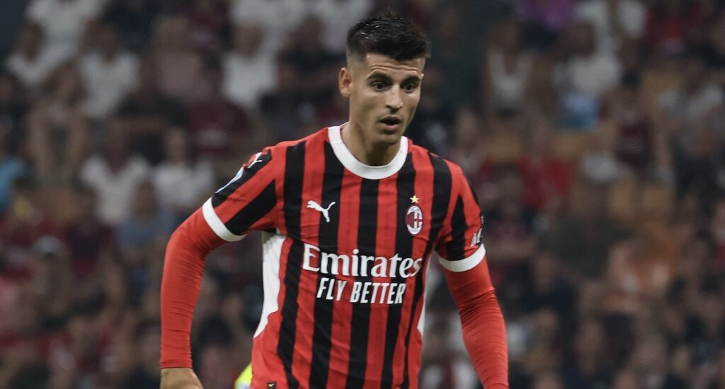 Álvaro Morata AC Milan Milan-Torino 2-2 Serie A 2024-2025