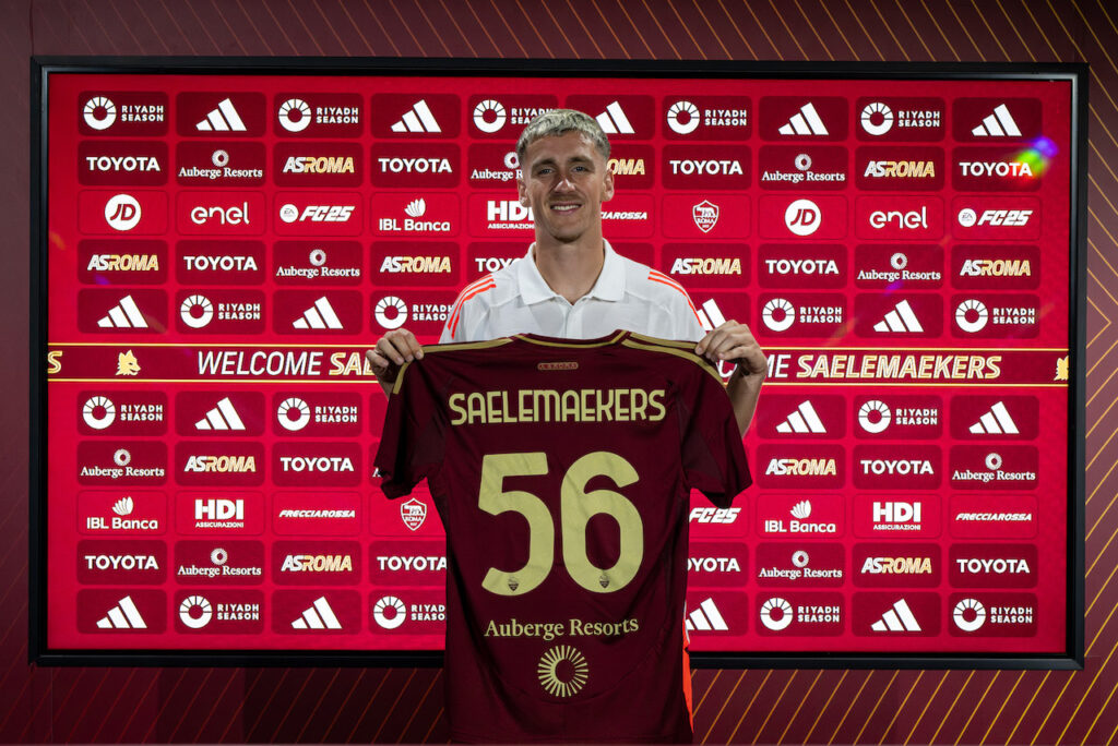 Alexis Saelemaekers AS Roma Calciomercato Roma