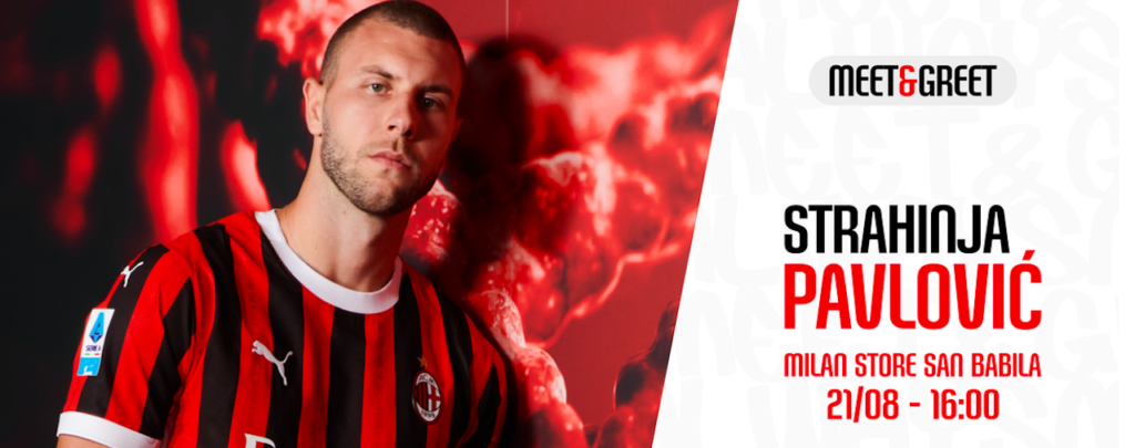 AC Milan Pavlovic Meet and Greet tifosi