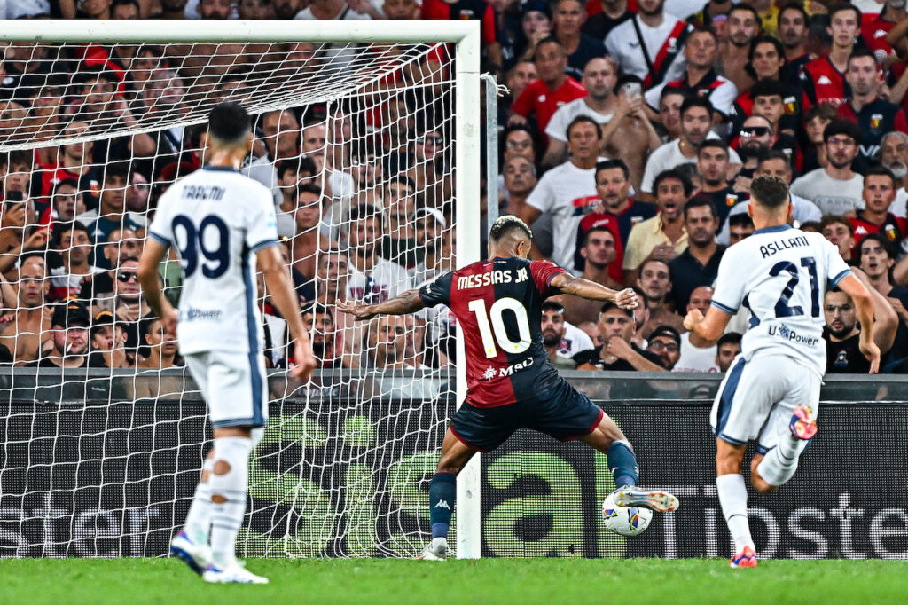 gol Messias Genoa-Inter 2-2 Serie A 2024-2025