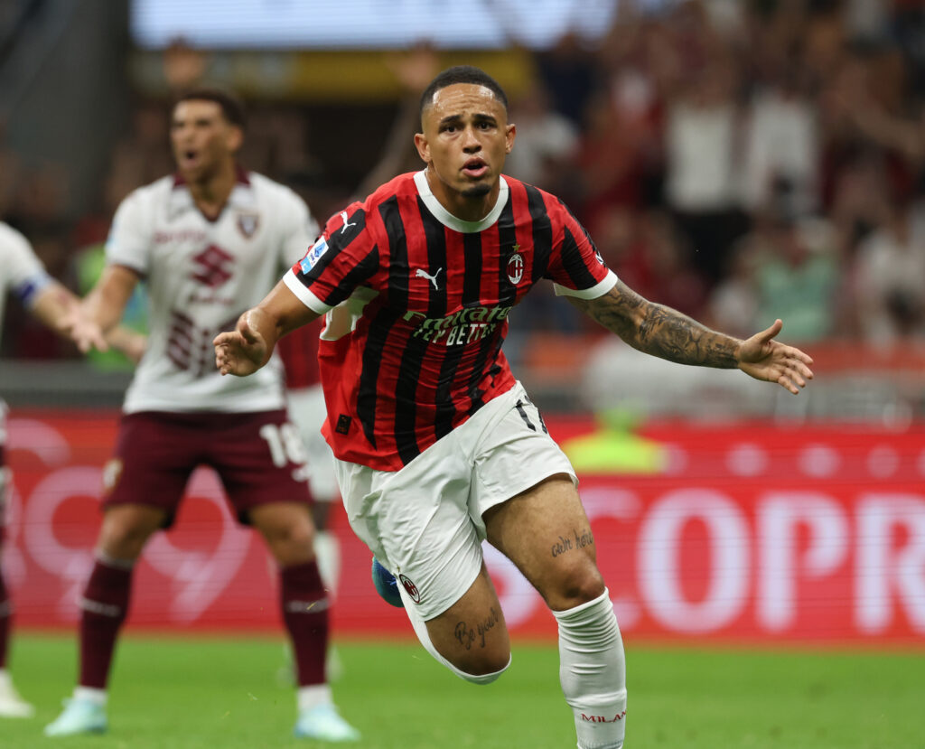 Noah Okafor AC Milan Milan-Torino 2-2 Serie A 2024-2025