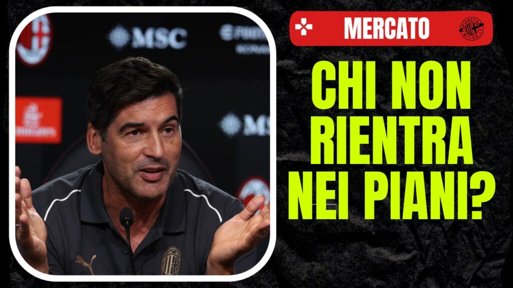 Paulo Fonseca AC Milan allenamenti Milanello calciomercato