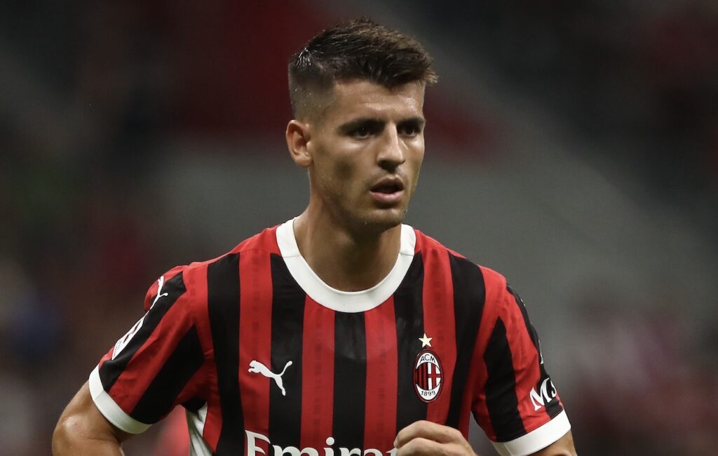 Álvaro Morata AC Milan amichevole Milan-Monza 3-1 Trofeo Silvio Berlusconi 2024