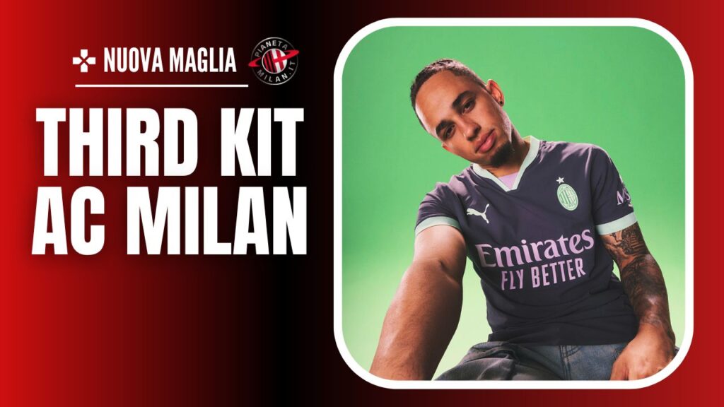 Nuova terza maglia AC Milan 2024-2025 PUMA