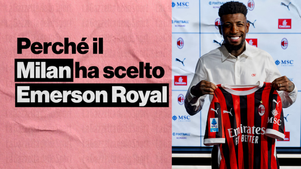 Calciomercato AC Milan Emerson Royal