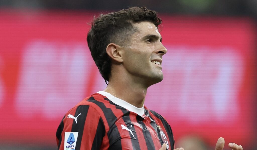 Christian Pulisic AC Milan Milan-Torino 2-2 Serie A 2024-2025