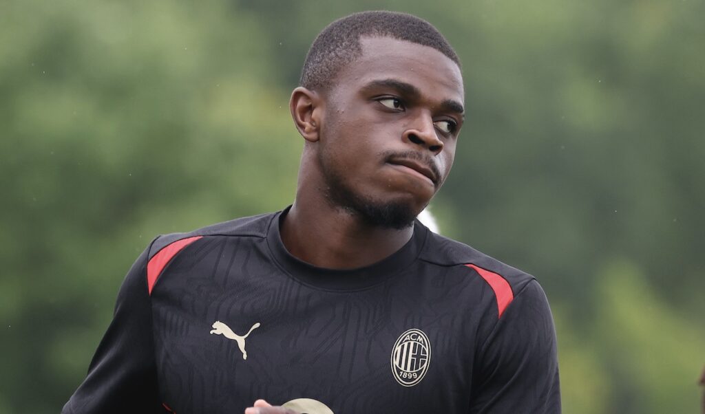Pierre Kalulu AC Milan allenamento Milanello