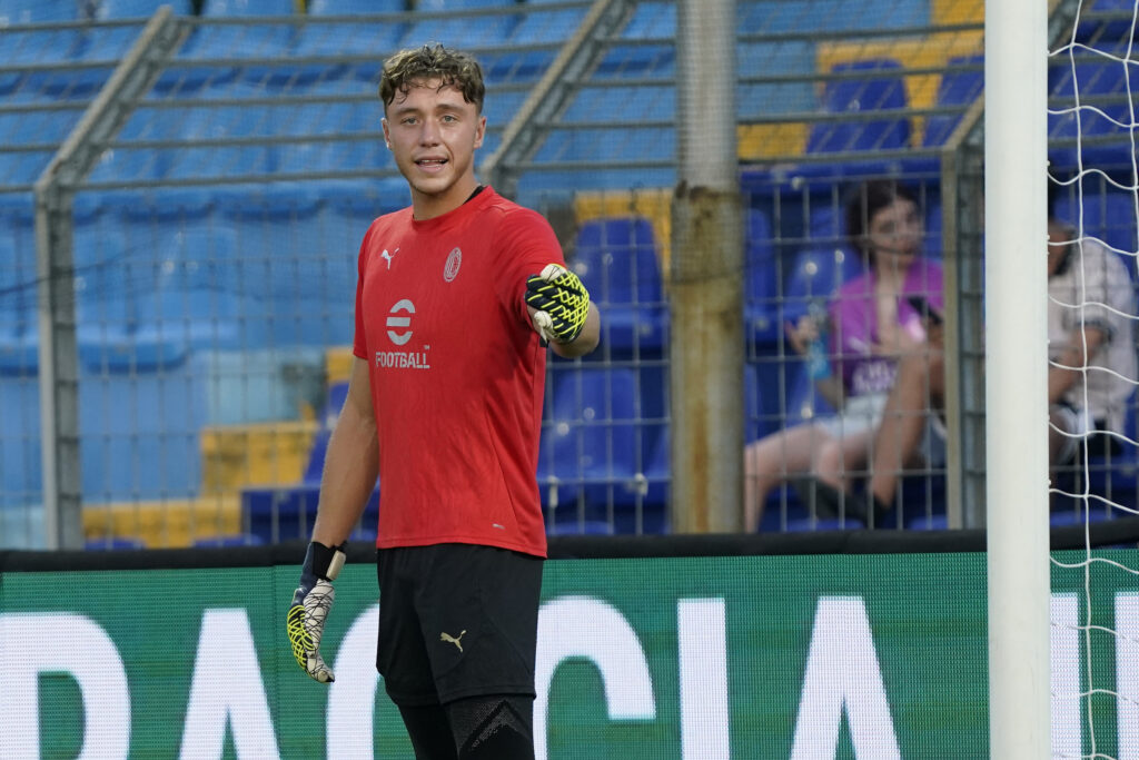 Lapo Nava Lecco v Milan Futuro Coppa Italia Serie C