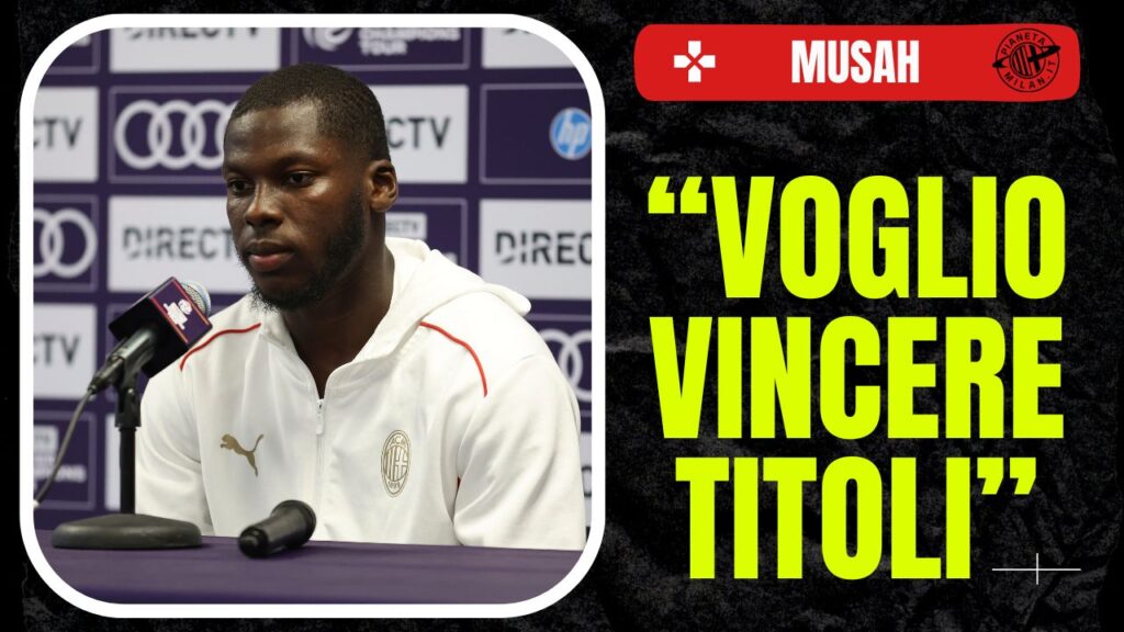 Yunus Musah AC Milan amichevole Milan-Monza 3-1 Trofeo Silvio Berlusconi 2024