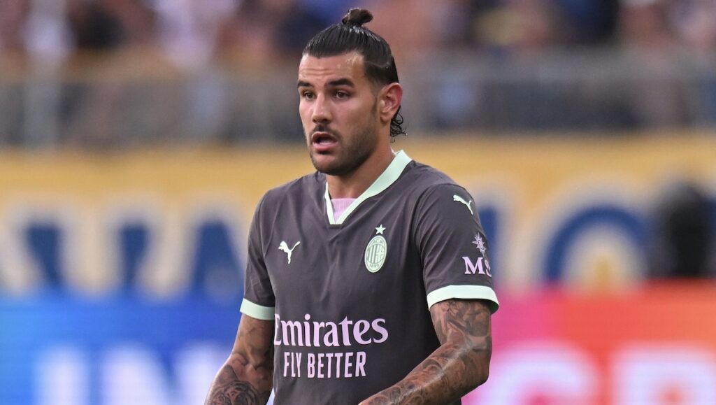 Theo Hernández AC Milan Parma-Milan 2-1 Serie A 2024-2025