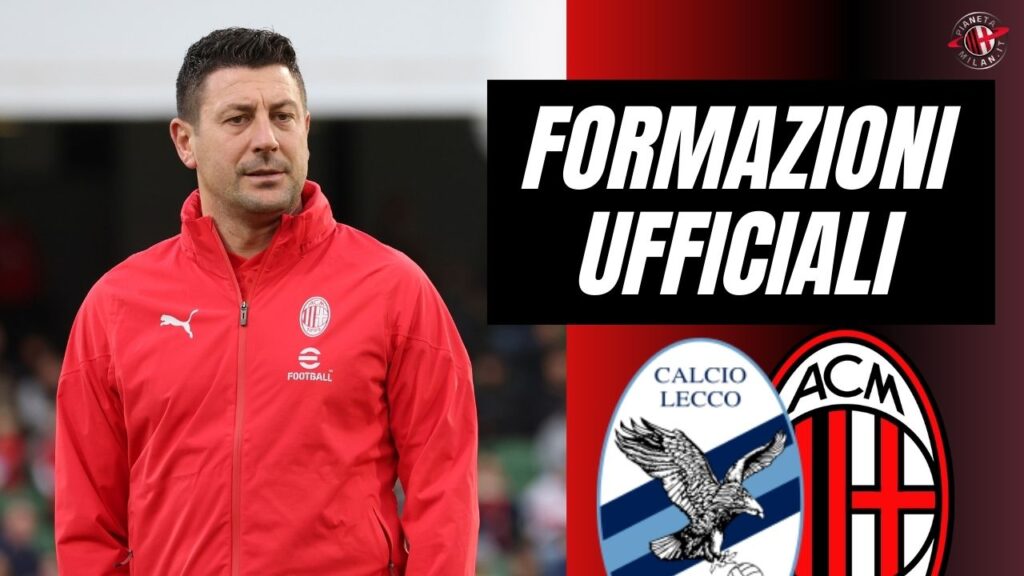 Formazioni ufficiali Coppa Italia Serie C Lecco-Milan Futuro