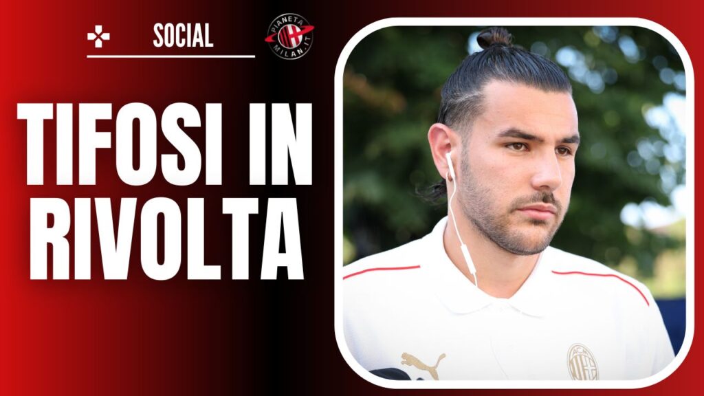 Theo Hernández AC Milan amichevole Milan-Roma 2-5