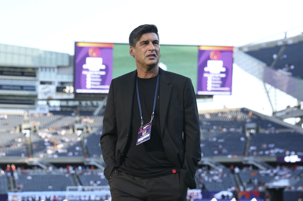 Paulo Fonseca amichevole Milan-Real Madrid 1-0 Soccer Champions Tour 2024 USA