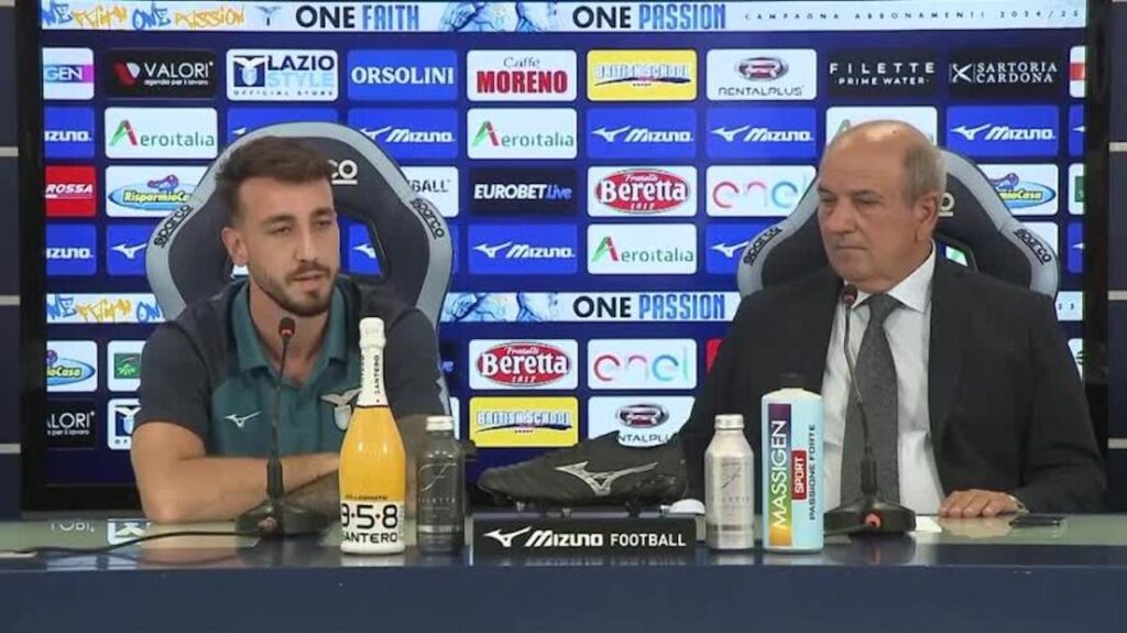 Calciomercato Lazio Castrovilli conferenza stampa