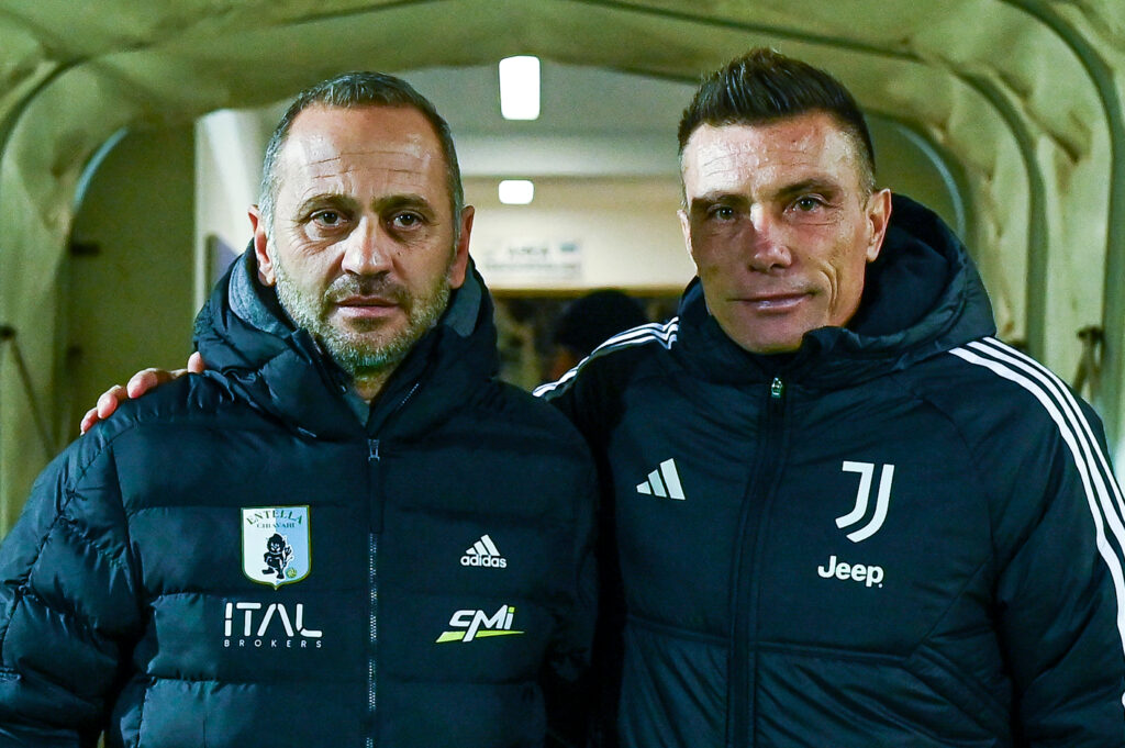Fabio Russo, allenatore della Virtus Entella (Getty images)