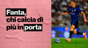 Fantacalcio Serie A: i centrocampisti che tirano di più | VIDEO (screen Gazzetta.it)