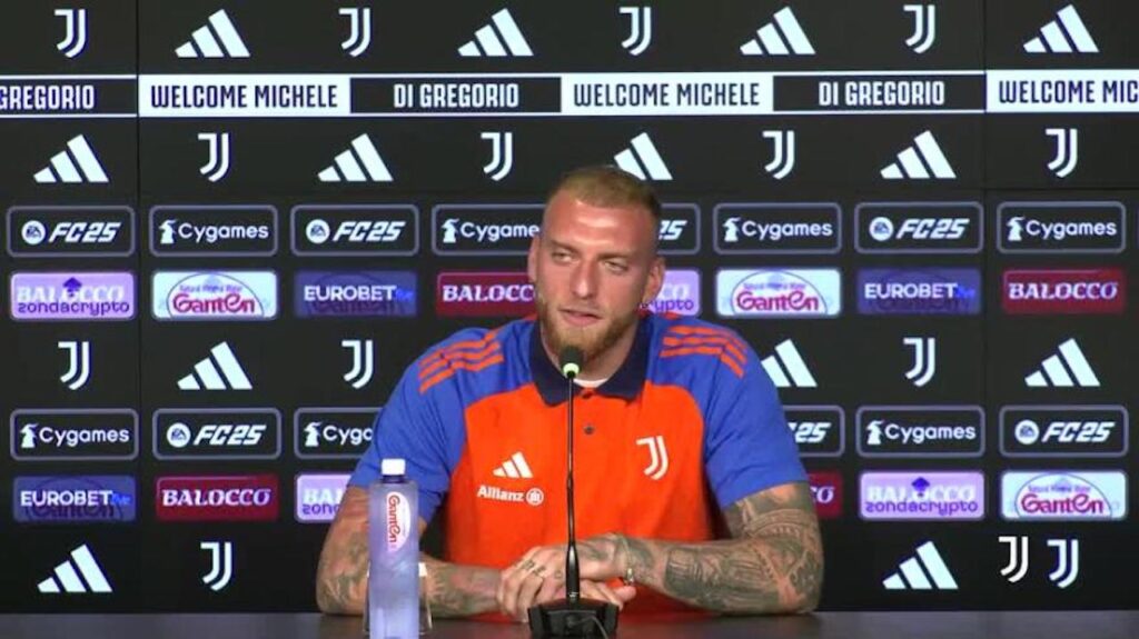 Juventus Di Gregorio conferenza stampa