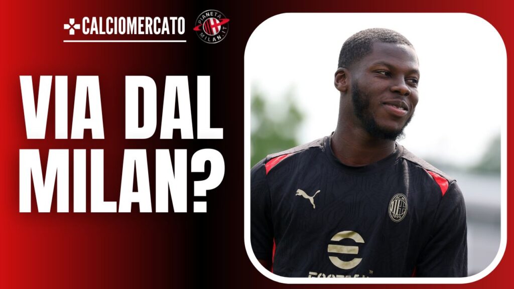 Yunus Musah AC Milan amichevole Milan-Roma 2-5