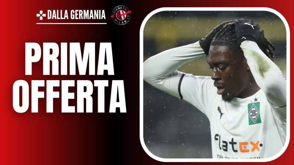 Manu Koné Borussia Mönchengladbach Calciomercato AC Milan