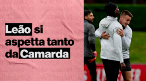 Milan, cosa ci si aspetta da Camarda? Ecco il parere di Leao | VIDEO (screen Gazzetta.it)