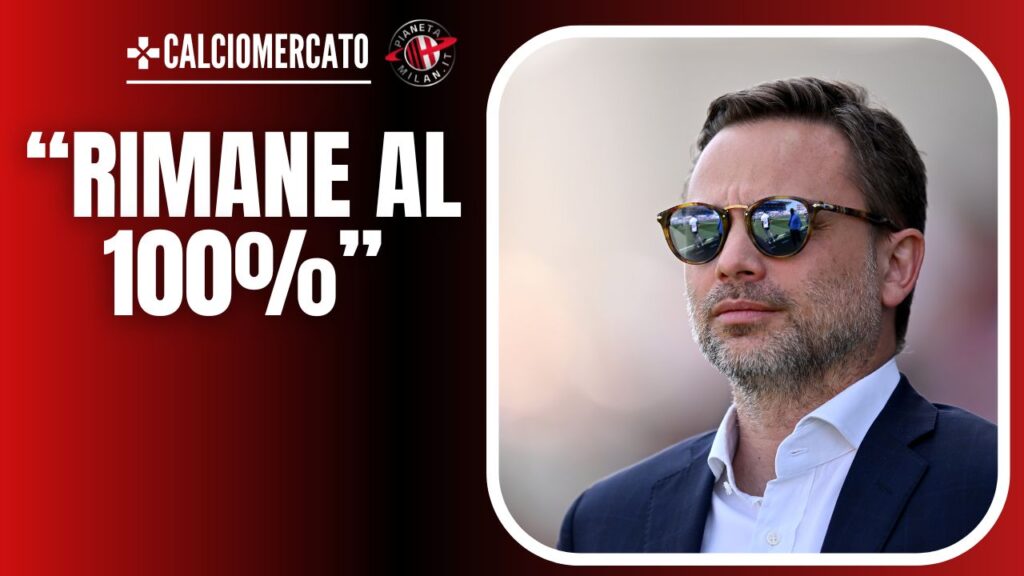 Giorgio Furlani, dirigente del Milan 22/08/2024 PianetaMilan.it