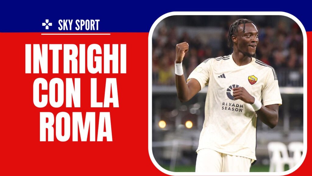 Tammy Abraham AS Roma Calciomercato AC Milan Manu Koné