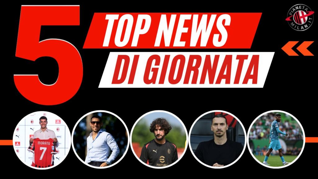 Top News Milan 9 agosto
