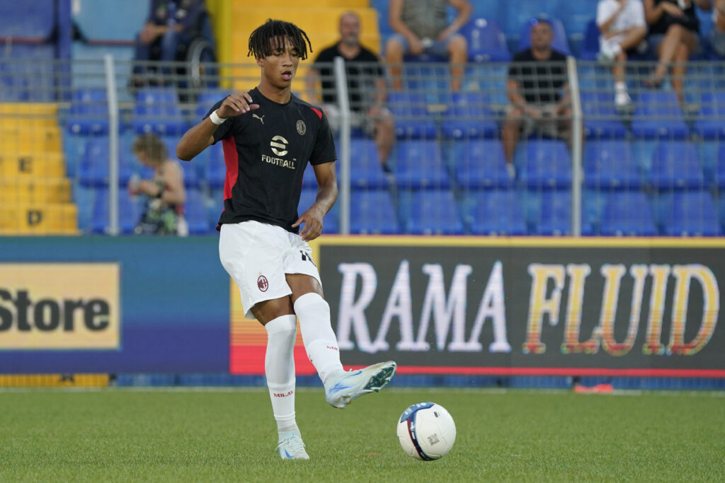 Kevin Zeroli Lecco v Milan Futuro Coppa Italia Serie C