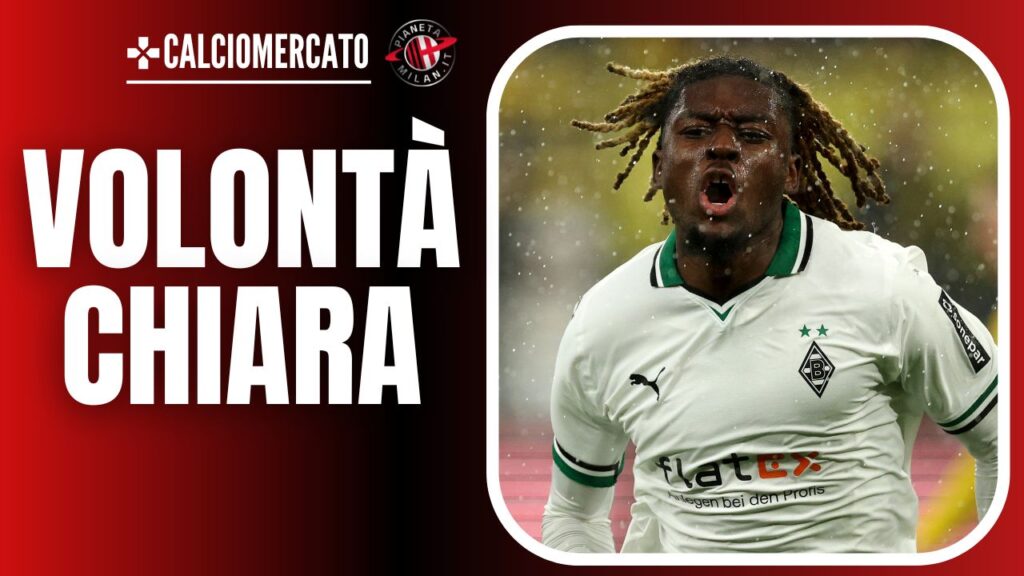 Manu Koné Borussia Mönchengladbach Calciomercato AC Milan