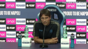 Serie A - Napoli, Conte: ""A prescindere dal mercato..." | VIDEO (screen Gazzetta.it)