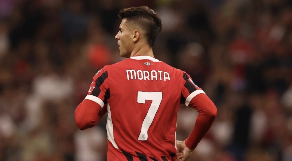 Álvaro Morata AC Milan Milan-Torino 2-2 Serie A 2024-2025