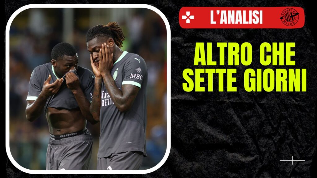 Rafael Leao e Youssouf Fofana, giocatori del Milan 24/08/2024 PianetaMilan.it