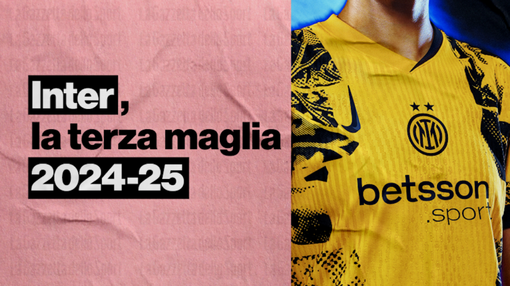 Nuova terza maglia Inter 2024-2025