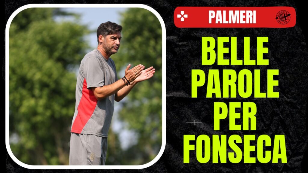 Paulo Fonseca AC Milan allenamento New Jersey
