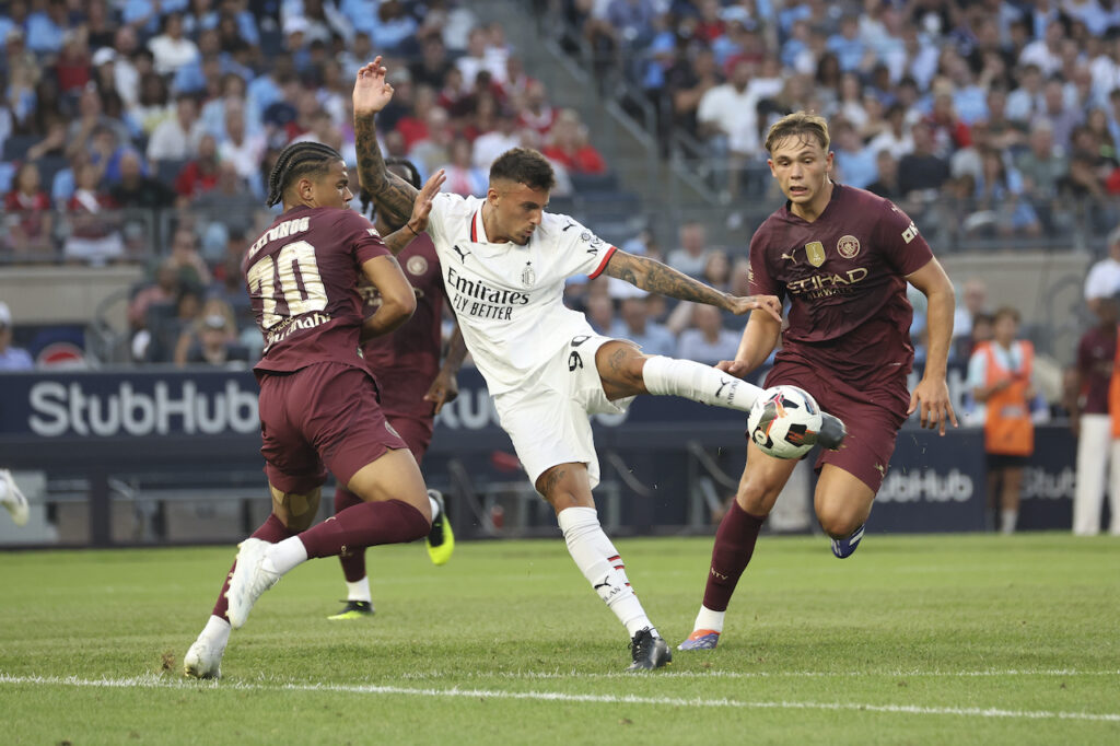 gol Marco Nasti amichevole Manchester City-Milan 2-3 Soccer Champions Tour 2024 USA