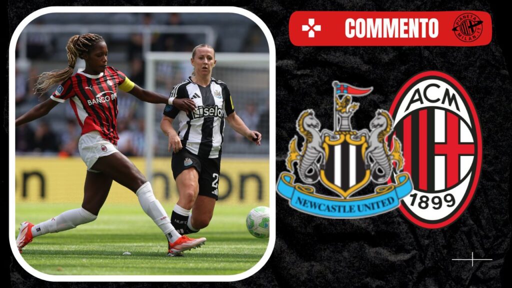 Newcastle Milan Femminile Commento (Getty Images)