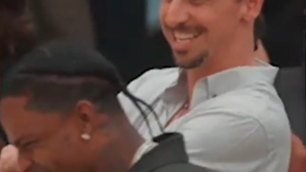 AC Milan Ibrahimovic Travis Scott
