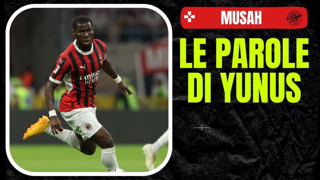 Yunus Musah AC Milan amichevole Milan-Monza 3-1 Trofeo Silvio Berlusconi 2024