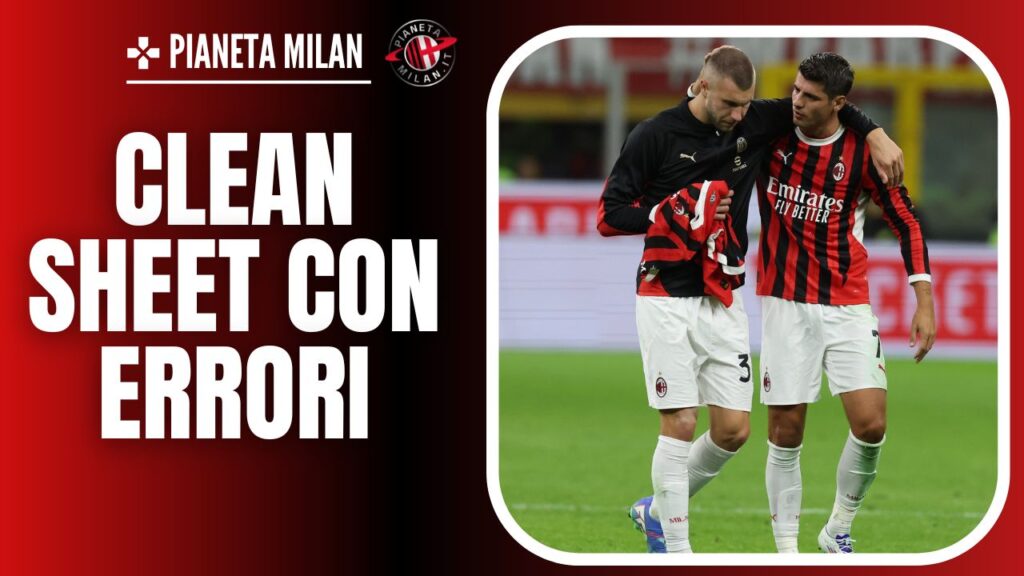 Strahinja Pavlovic e Alvaro Morata, giocatori del Milan 15/09/2024 PianetaMilan.it