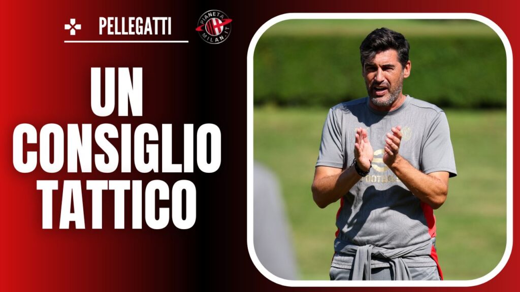 Paulo Fonseca AC Milan allenamento Milanello Inter
