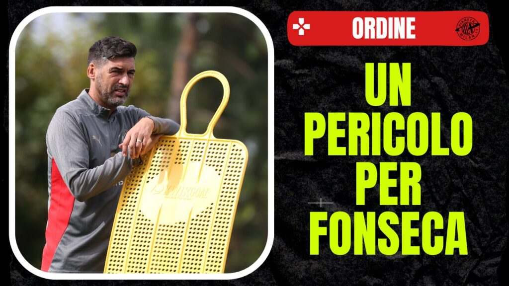 Paulo Fonseca AC Milan allenamento Milanello