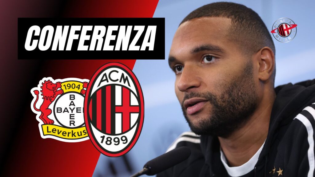 Conferenza Stampa LIVE Jonathan Tah Bayer Leverkusen-Milan Champions League 2024-2025