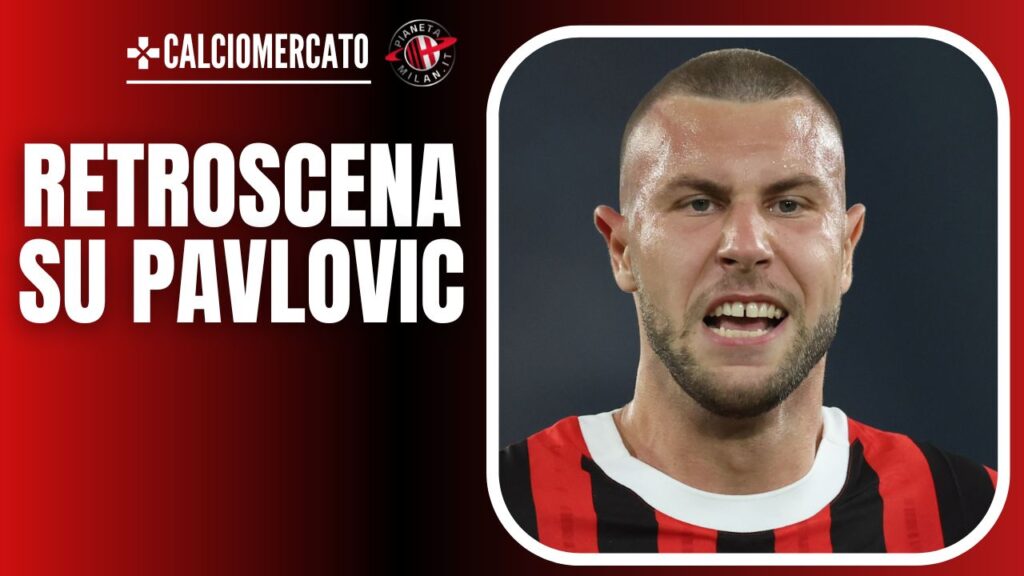 Strahinja Pavlovic AC Milan Lazio-Milan 2-2 Serie A 2024-2025