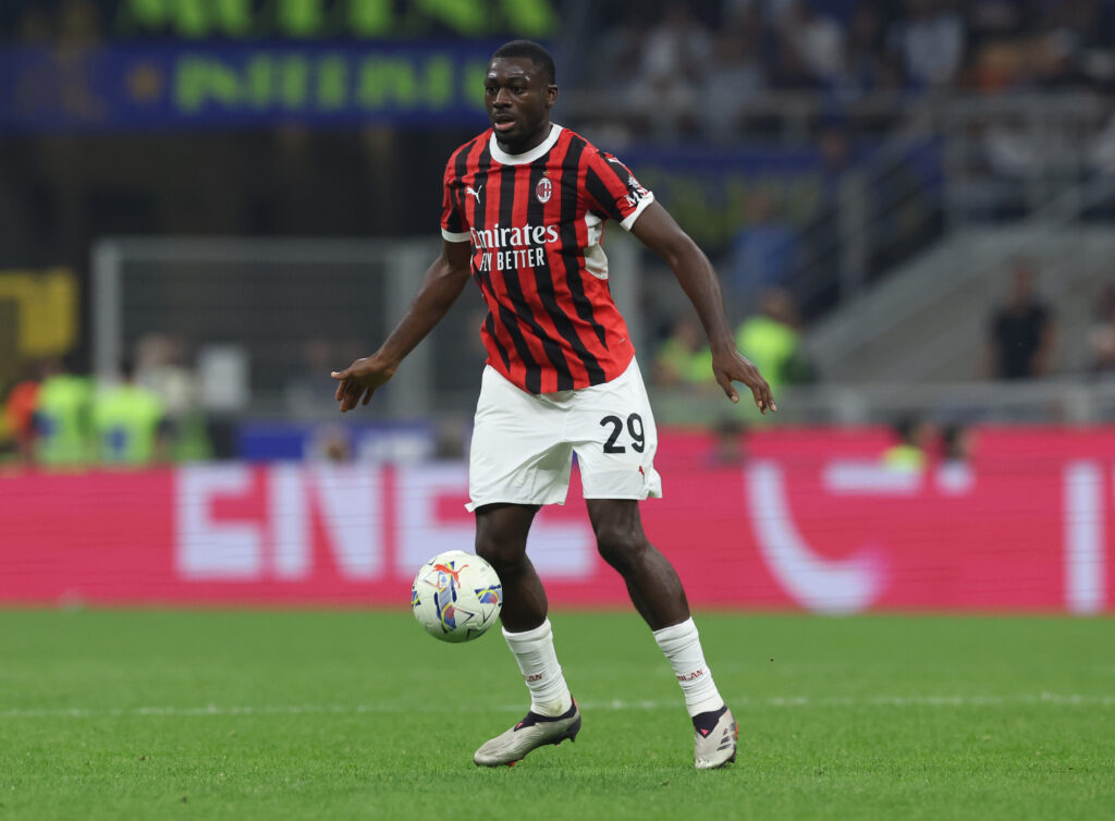 Youssouf Fofana AC Milan derby Inter-Milan 1-2 Serie A 2024-2025