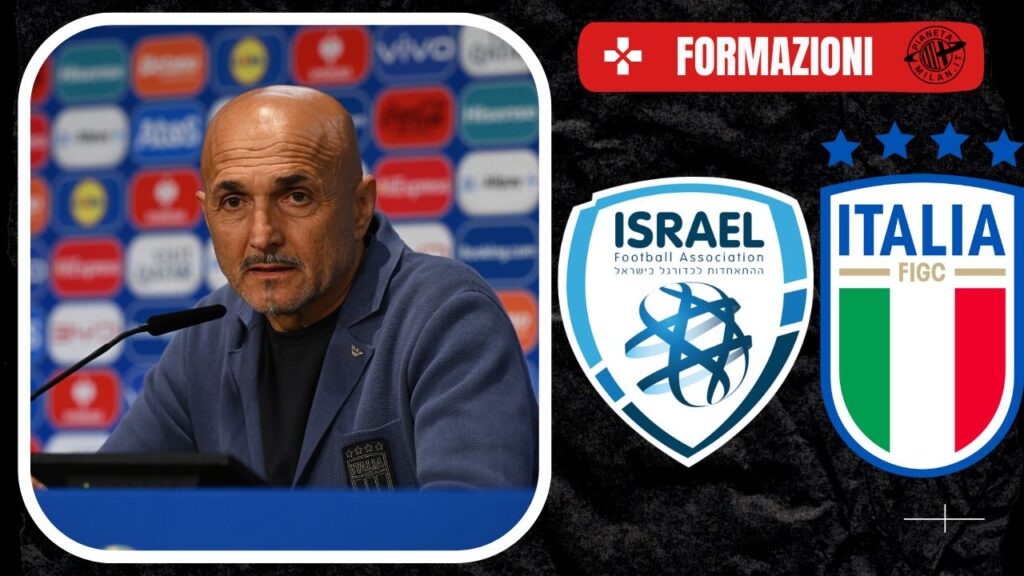 israel-italia, le formazioni ufficiali | Nations League 2024-25