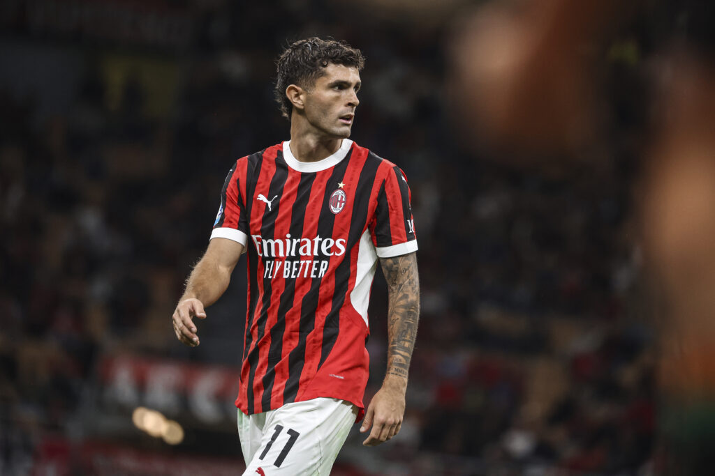 Christian Pulisic AC Milan Milan-Venezia 4-0 Serie A 2024-2025