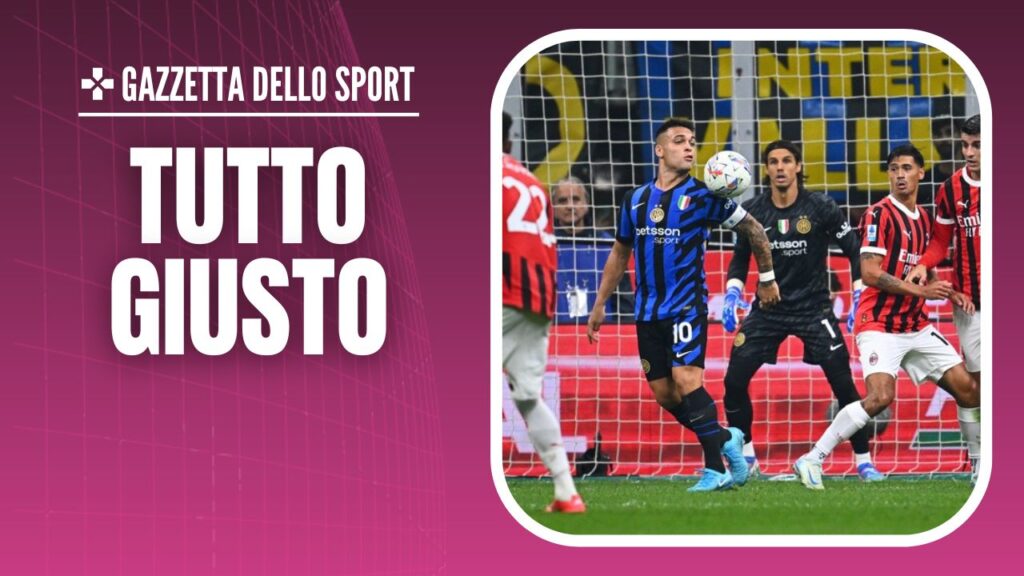 Moviola derby Inter-Milan 1-2 Serie A 2024-2025