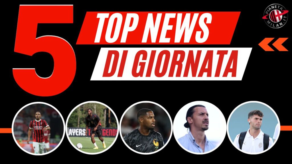 Top News Milan 7 settembre