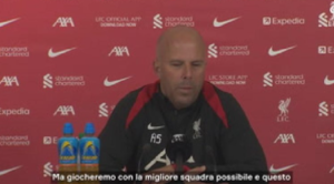 Premier League - Liverpool, Slot: "Chiesa titolare? Si può fare, però..." | VIDEO (screen Gazzetta.it)