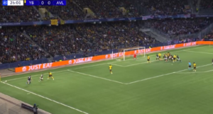 Young Boys-Aston Villa 0-3: gol e highlights | VIDEO (screen Gazzetta.it)